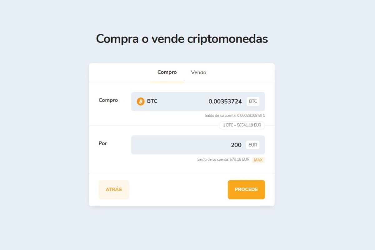 Comprar Bitcoin (BTC) por Euro (EUR) en el exchange de Bitcoin Store.