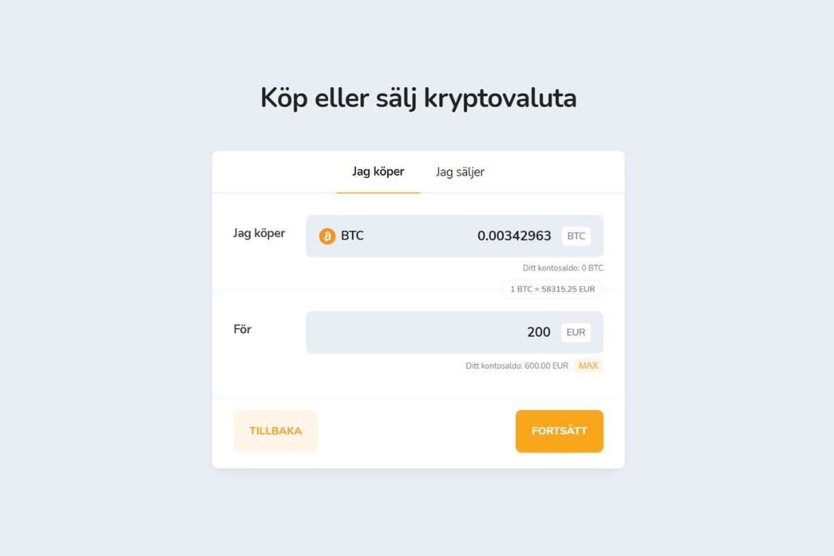 Köp Bitcoin (BTC) för Euro (EUR) på Bitcoin Store-börsen.