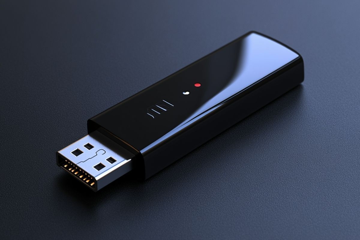 Image shows an example of a hardware wallet